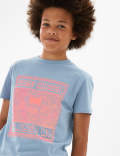 Pure Cotton Game Changer Slogan T-Shirt (6-16 Yrs)