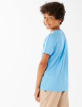 Pure Cotton Space Print T-Shirt (6-16 Yrs)