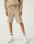 Cotton Rich Gamer Slogan Shorts