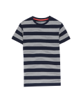Pure Cotton Striped T-Shirt