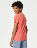 Pure Cotton Skater Print T-Shirt (6-16 Yrs)