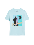 Pure Cotton Space Shuttle Graphic T-Shirt (6-16 Yrs)