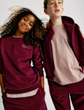 Cotton Rich Slogan Sweatshirt (6-16 Yrs)