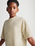 Pure Cotton Plain T-Shirt (6-16 Yrs)