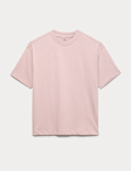 Pure Cotton Plain T-Shirt (6-16 Yrs)