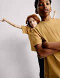Pure Cotton Plain T-Shirt (2-16 Yrs)
