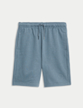 Cotton Rich Elasticated Waist Shorts (6-16 Yrs)
