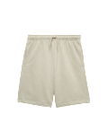 Cotton Rich Elasticated Waist Shorts (6-16 Yrs)