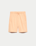 Cotton Rich Elasticated Waist Shorts (6-16 Yrs)