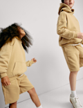 Cotton Rich Elasticated Waist Shorts (6-16 Yrs)