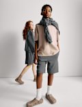 Cotton Rich Elasticated Waist Shorts (6-16 Yrs)