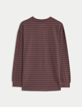 Pure Cotton Striped Top (6-16 Yrs)