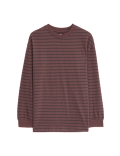 Pure Cotton Striped Top (6-16 Yrs)
