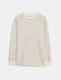 Pure Cotton Striped Top (6-16 Yrs)