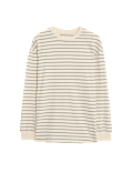 Pure Cotton Striped Top (6-16 Yrs)