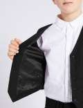 Black Waistcoat (3-16 Yrs)