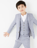Checked Suit Jacket (2-16 Yrs)