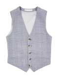 Checked Waistcoat (2-16 Yrs)