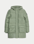 Longline Padded Coat (6-16 Yrs)