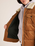 Stormwear&trade; Cotton Padded Cord Jacket (6-16 Yrs)