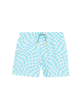 Checked Swim Shorts (6-16 Yrs)