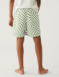 Checked Swim Shorts (6-16 Yrs)
