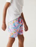 Tropical Swim Shorts (6-16 Yrs)