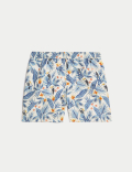 Tropical Print Swim Shorts (6-16 Yrs)