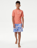 Quarter Zip Rash Vest (2-16 Yrs)