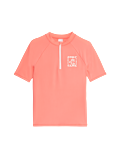 Quarter Zip Rash Vest (2-16 Yrs)