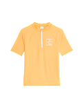 Quarter Zip Rash Vest (2-16 Yrs)