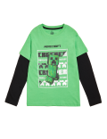 Pure Cotton Minecraft&trade; Sequin Top (6-16 Yrs)