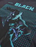 Pure Cotton Black Panther&trade; Top (6-16 Yrs)