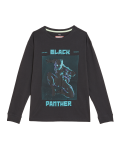 Pure Cotton Black Panther&trade; Top (6-16 Yrs)