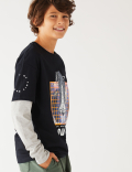 Cotton Rich NASA&trade; T-Shirt (6 - 16 Yrs)