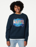 Cotton Rich Marvel™ Sweatshirt