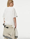Pure Cotton Embroidered T-Shirt (6-16 Yrs)