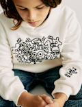 Doodle Boy™ x SpongeBob SquarePants™ Print Hoodie (4-16 Yrs)