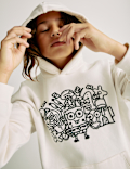 Doodle Boy™ x SpongeBob SquarePants™ Print Hoodie (4-16 Yrs)