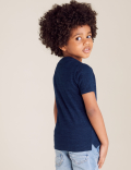 Pure Cotton Wild One Slogan T-Shirt