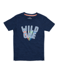 Pure Cotton Wild One Slogan T-Shirt