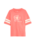 Pure Cotton Graphic T-Shirt (2-8 Yrs)