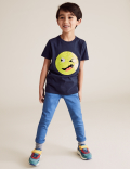 Pure Cotton Reversible Sequin T-Shirt