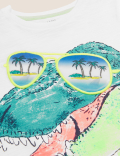Pure Cotton Dinosaur T-Shirt