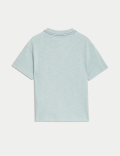 Pure Cotton Robot Graphic T-Shirt (2-8 Yrs)