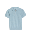 Pure Cotton Knitted Polo Shirt (2-8 Yrs)