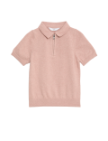 Pure Cotton Knitted Polo Shirt (2-8 Yrs)