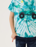 Pure Cotton Tie Dye T-Shirt (2-7 Yrs)