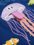 Pure Cotton Jellyfish T-Shirt (2-7 Yrs)