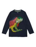 Pure Cotton Embroidered Iguana Top (2-7 Yrs)